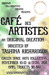 CAFÉ DES ARTISTES dir. Tashina Richardson 2011