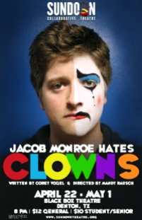 JACOB MONROE HATES CLOWNS dir. Mandy Rausch 2016