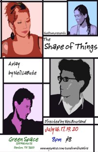 THE SHAPE OF THINGS by Neil Labute dir. Wes Borland 2008